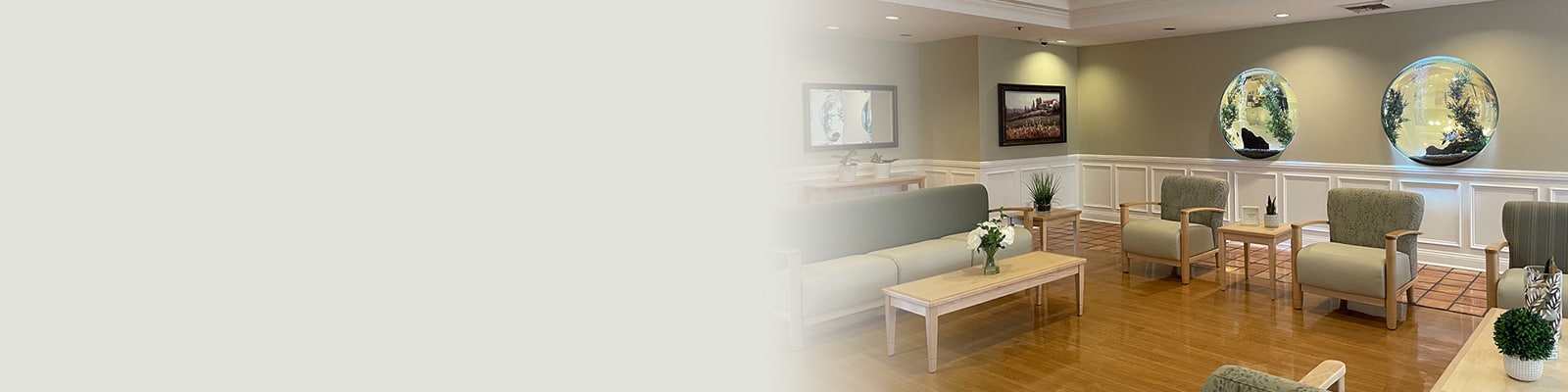 The lobby and reception area at Apache Junction facility